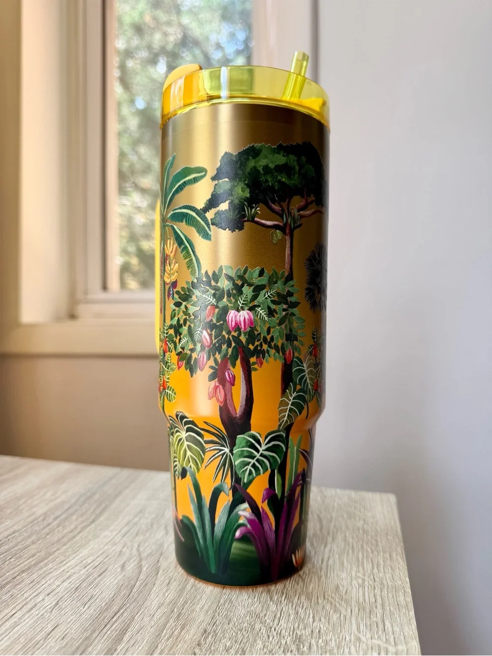 Stanley 1913 x FARM Rio Quencher® H2.0 Flowstate Tumbler 30 OZ Tropical Woods